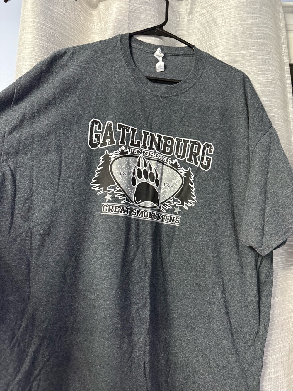 Gatlinburg Tennessee Great Smoky Mountains Graphic Tee - Charcoal